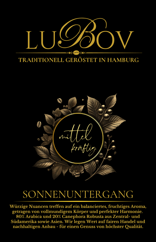 Sonnenuntergang Espresso